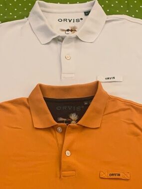 2 PERFECT ORVIS POLOS